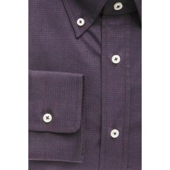 Robert Friedman Men's Black Cotton Shirt - L