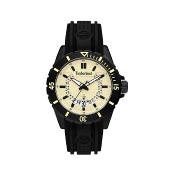 Timberland Men's Black Silicone Watch - One Size