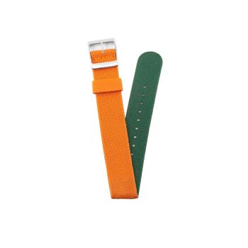 Timex Unisex's Orange Nylon Watch - One Size