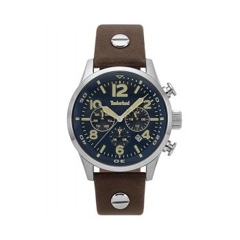 Timberland Men's Brown Leather Watch - One Size