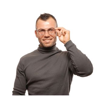 Tommy Hilfiger Unisex's Black Unisex Optical Frames - One Size