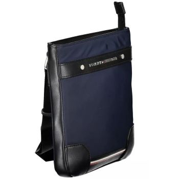 Tommy Hilfiger Men's Blue Polyester Shoulder Bag - One Size