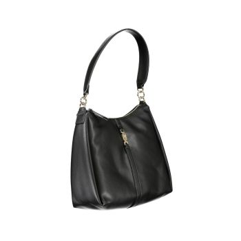 Tommy Hilfiger Women's Black Polyester Handbag - One Size