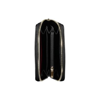 Tommy Hilfiger Women's Black Polyester Wallet - One Size