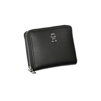 Tommy Hilfiger Women's Black Polyester Wallet - One Size