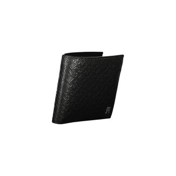 Tommy Hilfiger Men's Black Leather Wallet - One Size