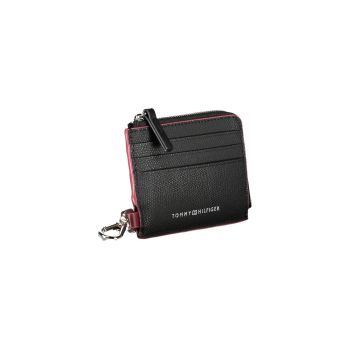 Tommy Hilfiger Men's Black Leather Wallet - One Size