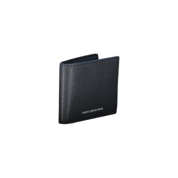 Tommy Hilfiger Men's Blue Leather Wallet - One Size