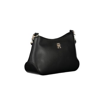 Tommy Hilfiger Women's Black Polyester Handbag - One Size