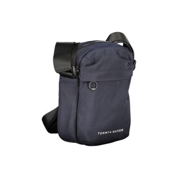 Tommy Hilfiger Men's Blue Polyester Shoulder Bag - One Size