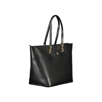 Tommy Hilfiger Women's Black Polyethylene Handbag - One Size
