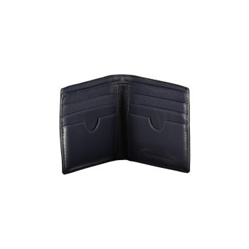 Tommy Hilfiger Men's Black Leather Wallet - One Size