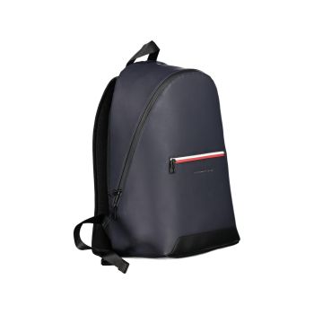 Tommy Hilfiger Men's Blue Polyester Backpack - One Size