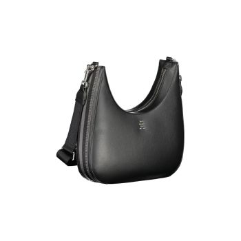 Tommy Hilfiger Women's Black Polyester Handbag - One Size