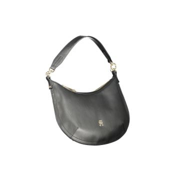 Tommy Hilfiger Women's Black Polyethylene Handbag - One Size
