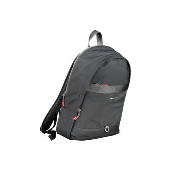 Tommy Hilfiger Men's Black Polyester Backpack - One Size