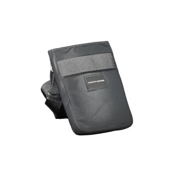 Tommy Hilfiger Men's Black Polyester Shoulder Bag - One Size