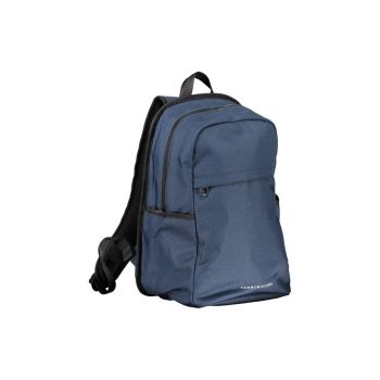 Tommy Hilfiger Men's Blue Polyester Backpack - One Size