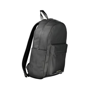 Tommy Hilfiger Men's Black Polyester Backpack - One Size