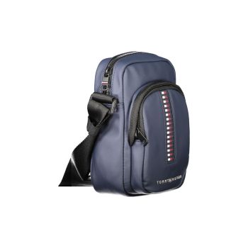 Tommy Hilfiger Men's Blue Polyester Shoulder Bag - One Size