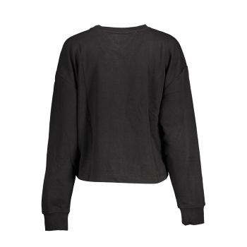 Tommy Hilfiger Women's Black Cotton Sweater - L