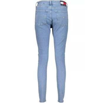 Tommy Hilfiger Women's Light Blue Cotton Jeans & Pant - W26/L30 US