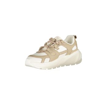 Tommy Hilfiger Women's White Polyester Sneaker - 40 EU