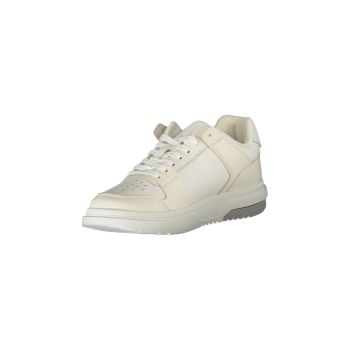 Tommy Hilfiger Women's White Polyester Sneaker - 36 EU