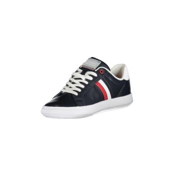 Tommy Hilfiger Men's Blue Polyester Sneaker - 41 EU