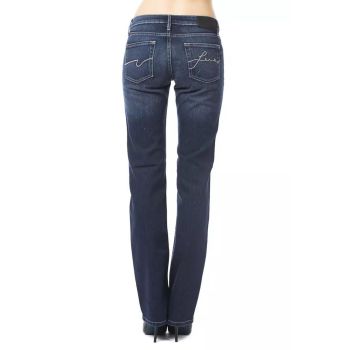 Ungaro Fever Women's Blue Cotton Jeans & Pant - W30 US