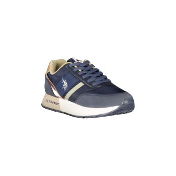 US POLO ASSN Women's Blue Polyester Sneaker - 36 EU