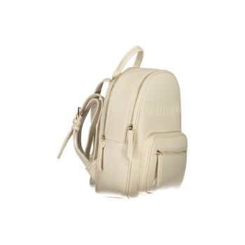 Valentino Bags Women's Beige Polyethylene Backpack - One Size