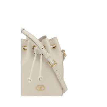Valentino Garavani Women's Mini Vlogo Drawstring Bucket Bag - One Size