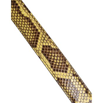 Dolce & Gabbana Women's Yellow Exotic Leather Bag Shoulder Strap - One Size