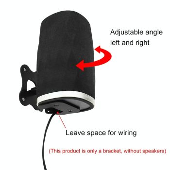 Wall-mounted Bracket for b & w Formation Flex Speaker