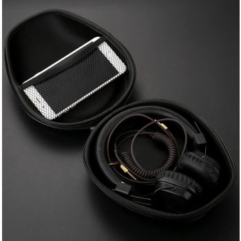 Gray Headphone Storage Bag - Universal Organizer