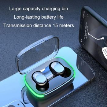 Wireless In-ear Gaming Headphones with Breathing Light - Y60 Tws5.1