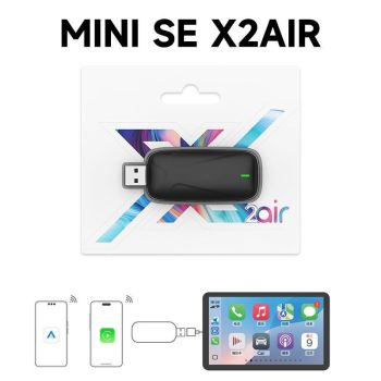 Wireless Carplay Adapter For Android - Mini Se X1Air Black - Mini Se X1Air Black