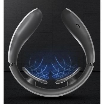 Portable Neck Massager With Heat Therapy Electromagnetic Pulse Technology