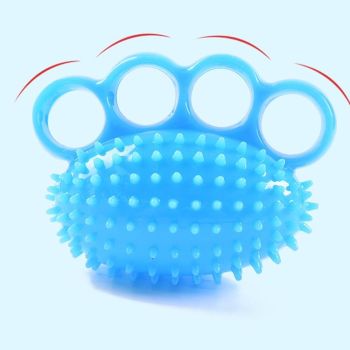 Tpr Grip Ball For Stroke Rehabilitation & Massage 4-Finger Design