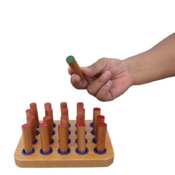 Small Wooden Finger Exercise Board For Rehabilitation Training