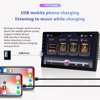 9 Inch Carplay Mp5 Player - Single Spindle Standard