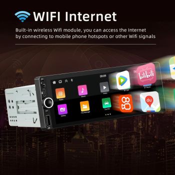 Universal Bluetooth Car Radio With Android Navigation - 1 + 32G Memory - 1 + 32G