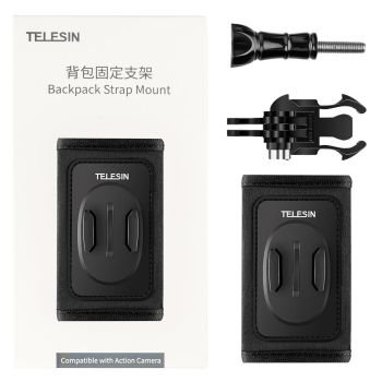 Universal Backpack Strap Mount for Action Cameras - Only Strap Mount