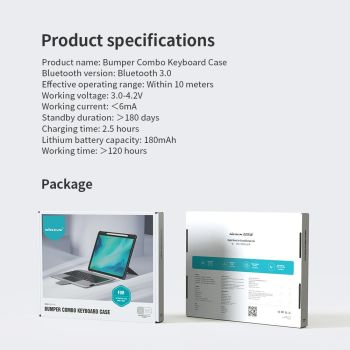 12.9 Ipad Pro Bumper Keyboard Case - 2020 / 2021