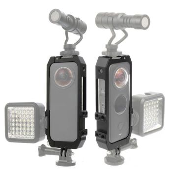 Metal Camera Cage with Cold Shoe for Vertical Protection
