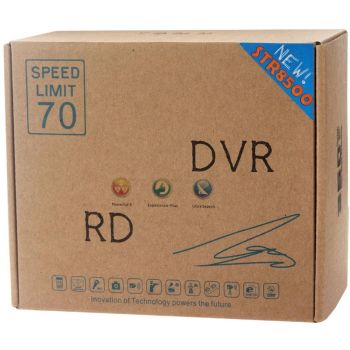 2.0 Lcd Radar Detector Dvr with Laser Gps Logger - Hd 720p 30fps