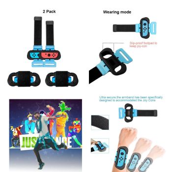 10-piece Sports Accessory Set for Nintendo Switch