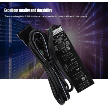 9Pin To 4 9Pin Usb 2.0 Hub For Internal Motherboard 4Pin Powered