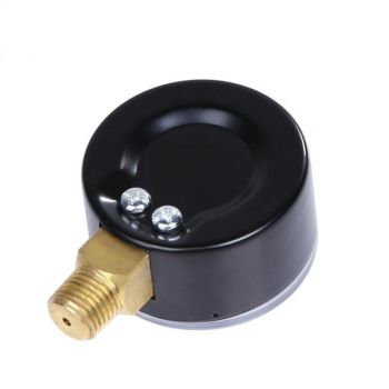 Shockproof Hydraulic Pressure Gauge for Pool Filters - Stainless Steel